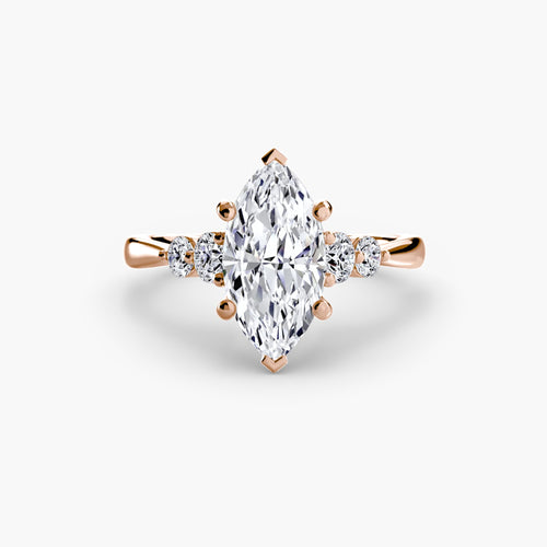 Solitaire with Shoulder Accents 2.