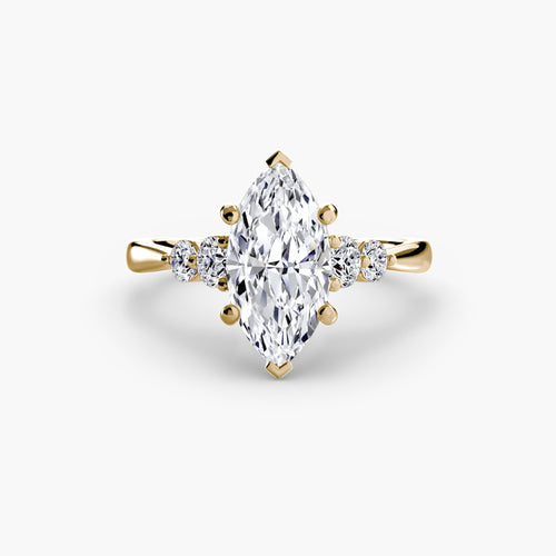 Solitaire with Shoulder Accents 2.