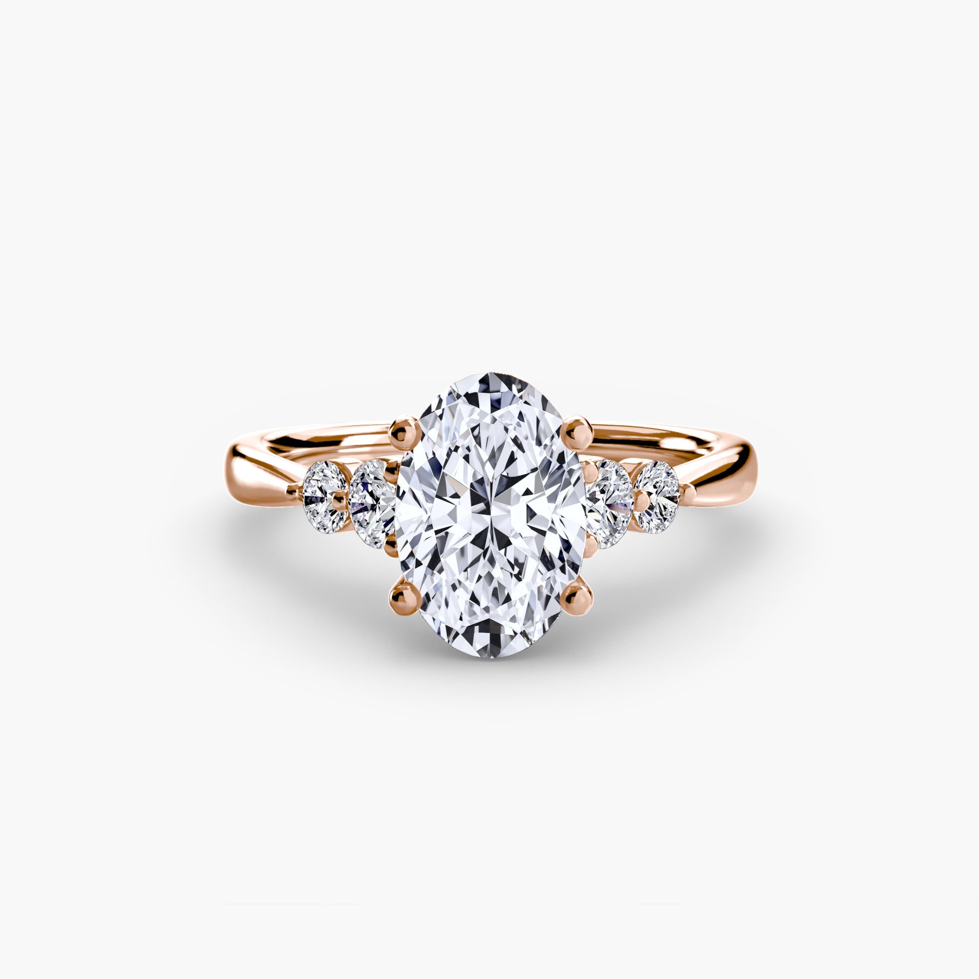 Solitaire with Shoulder Accents 2.