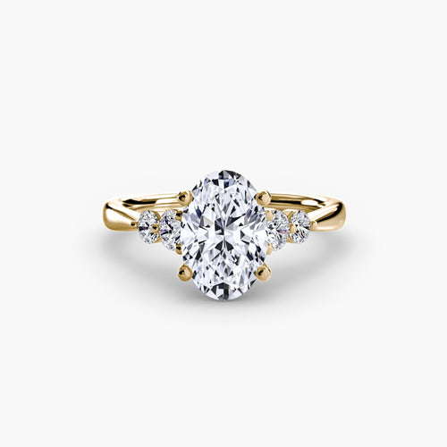 Solitaire with Shoulder Accents 2.