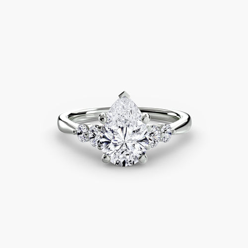 Solitaire with Shoulder Accents 2.