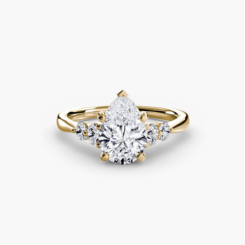 Solitaire with Shoulder Accents 2.