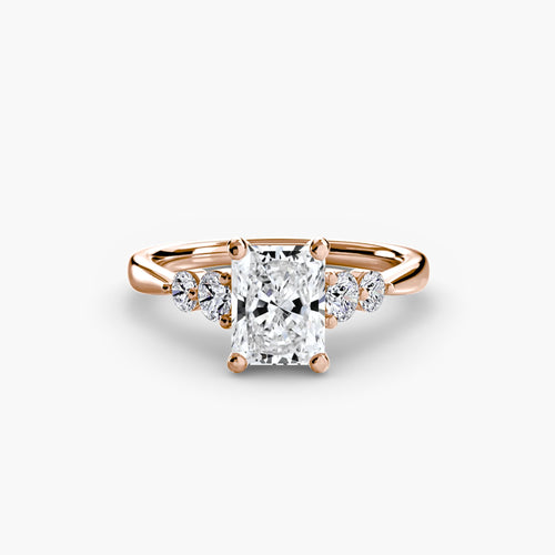 Solitaire with Shoulder Accents 2.