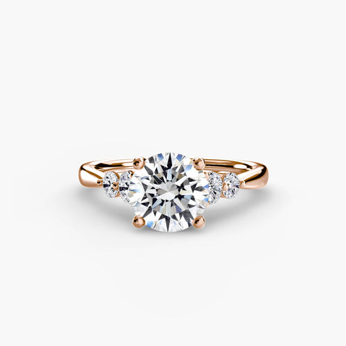 Solitaire with Shoulder Accents 2.