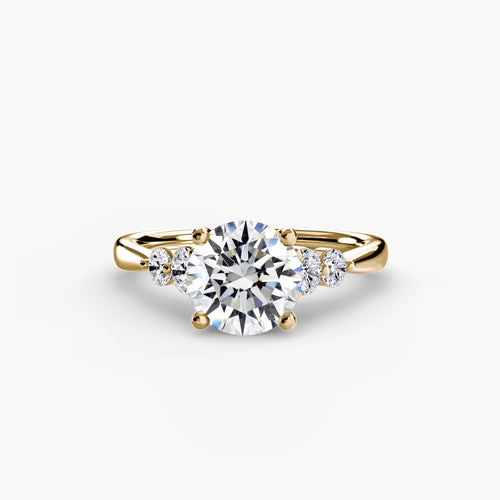 Solitaire with Shoulder Accents 2.