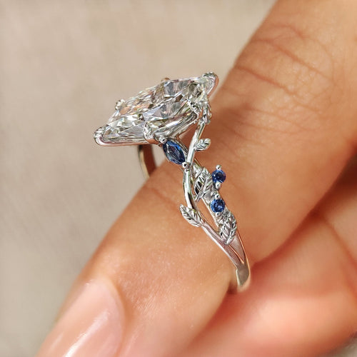 Elodie Hope - Dutch Marquise Diamond Ring in Cluster Setting