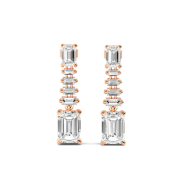 Jade Rose - High Jewellery Lab Grown Diamond Earrings