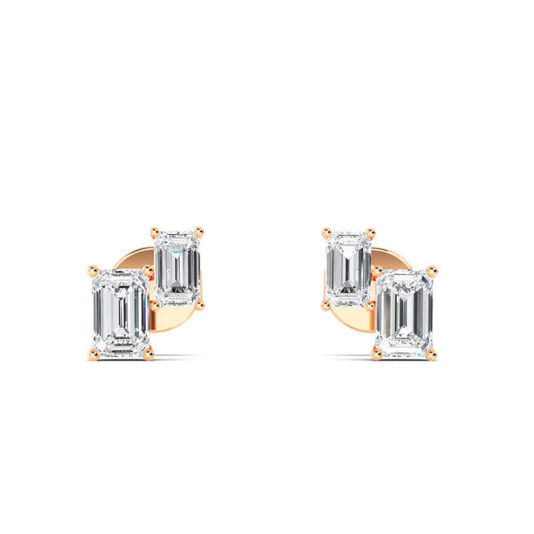 Daphne Pearl - Fashion Lab Grown Diamond Earrings