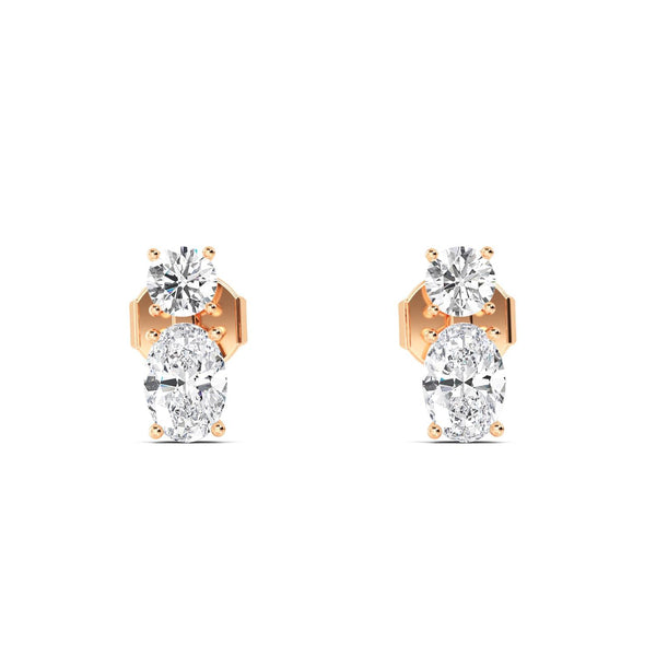 Daphne Rose - Fashion Lab Grown Diamond Earrings