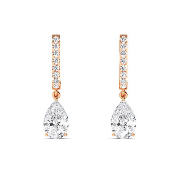 Anya Rose - Drop Lab Grown Diamond Earrings