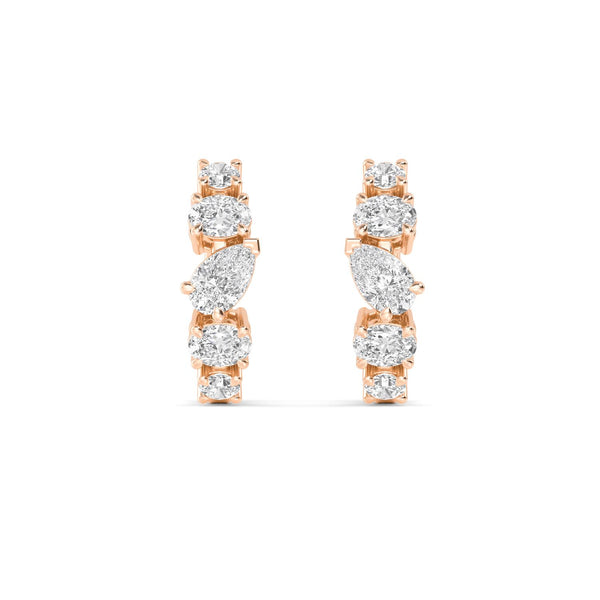 Ava Dawn - Fashion Lab Grown Diamond Earrings