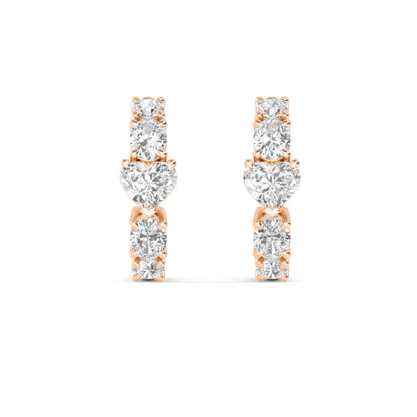 Ava Dove - Fashion Lab Grown Diamond Earrings