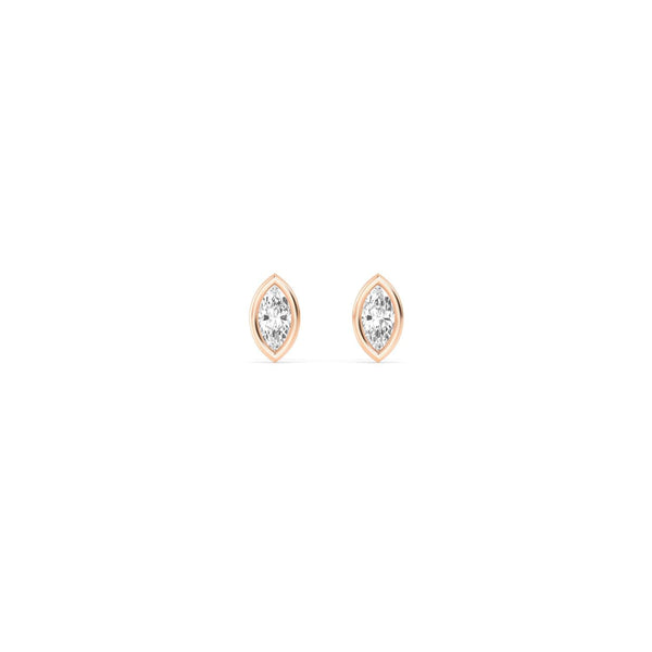 Oriana - Solitaire Lab Grown Diamond Earrings