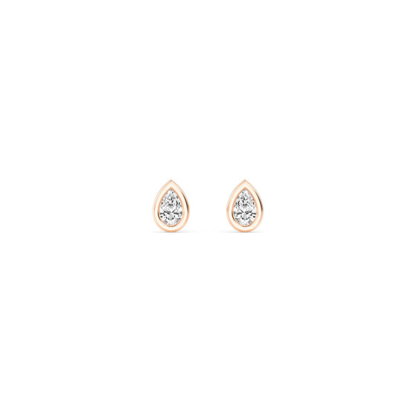 Rosalie - Solitaire Lab Grown Diamond Earrings