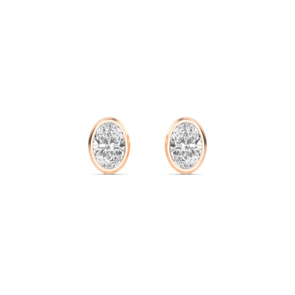 Anouk - Solitaire Lab Grown Diamond Earrings