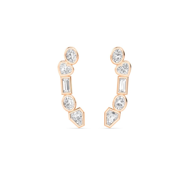 Daphne Celeste - Fashion Lab Grown Diamond Earrings