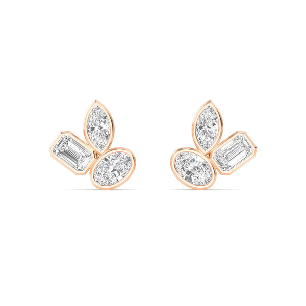 Daphne Dawn - Fashion Lab Grown Diamond Earrings