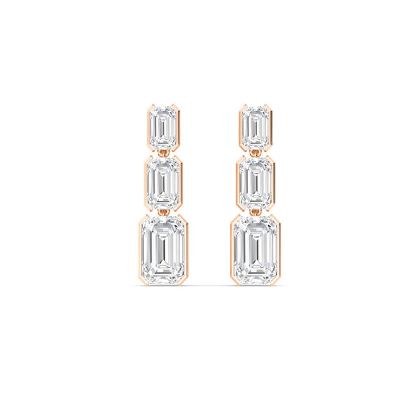 Ada Skye - Long Lab Grown Diamond Earrings