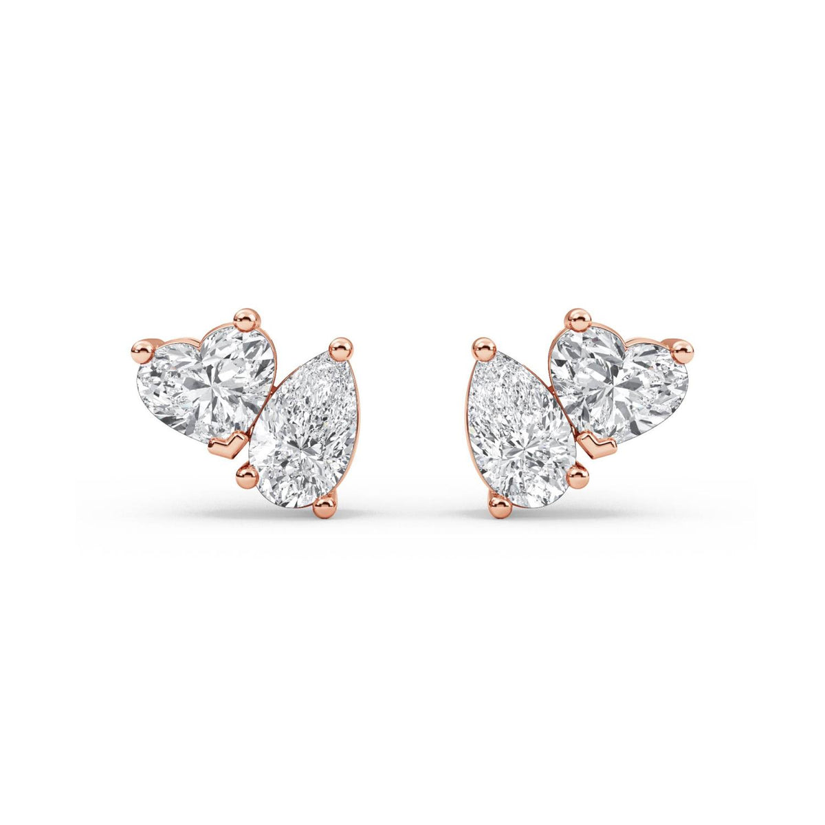 Aurora Rose earrings