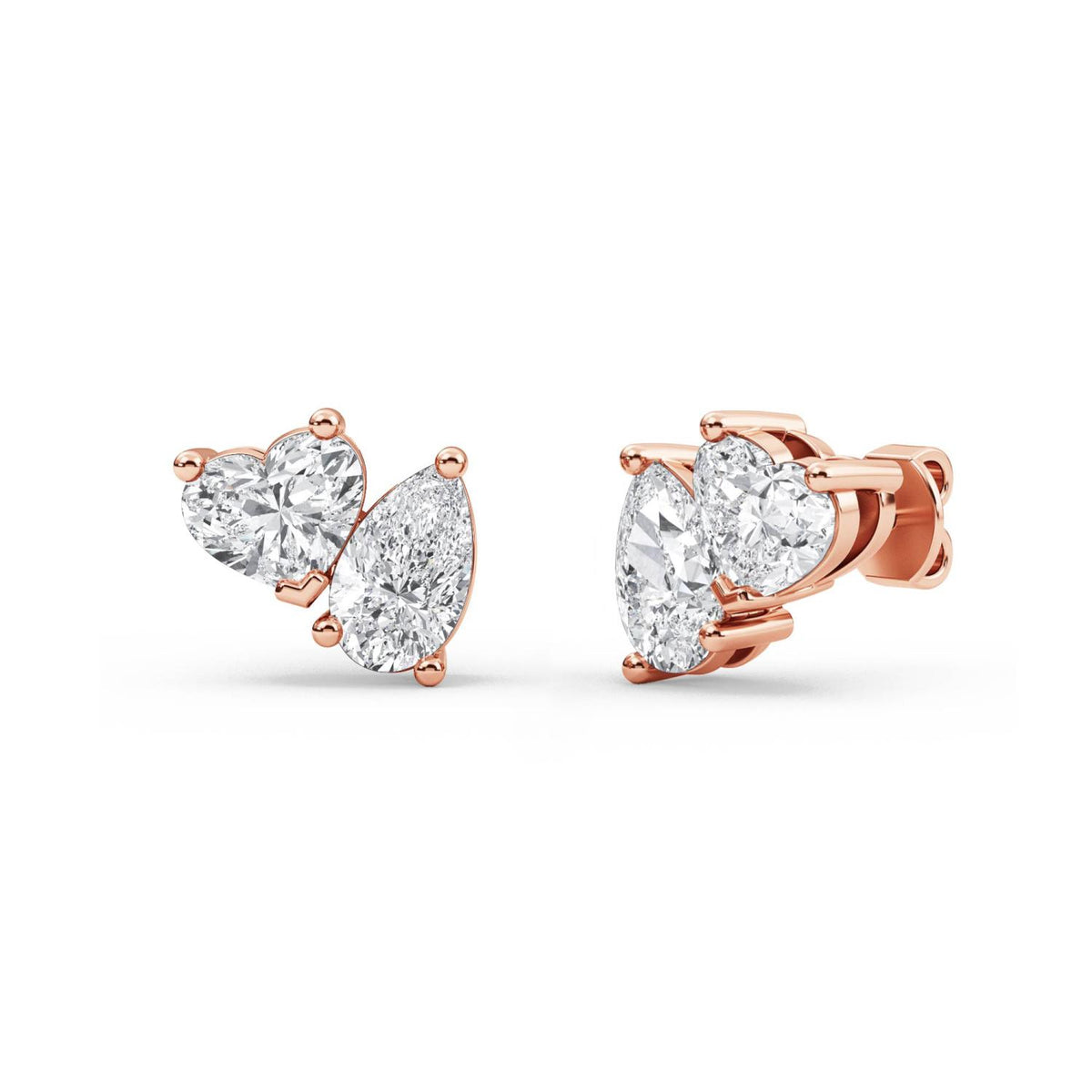 Aurora Rose earrings
