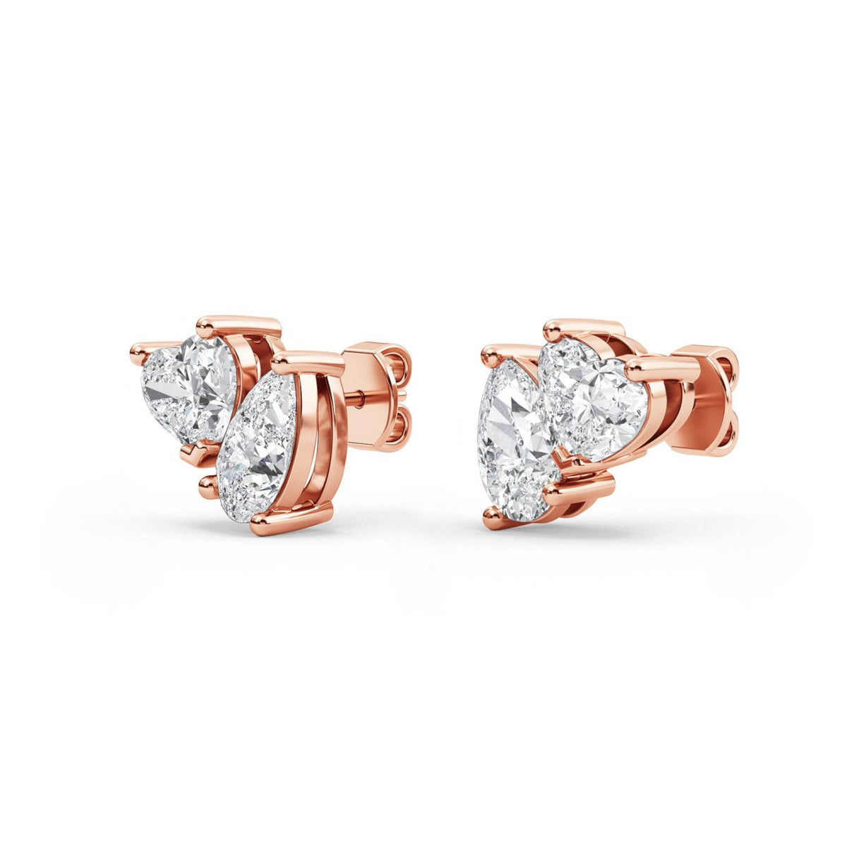 Aurora Rose earrings