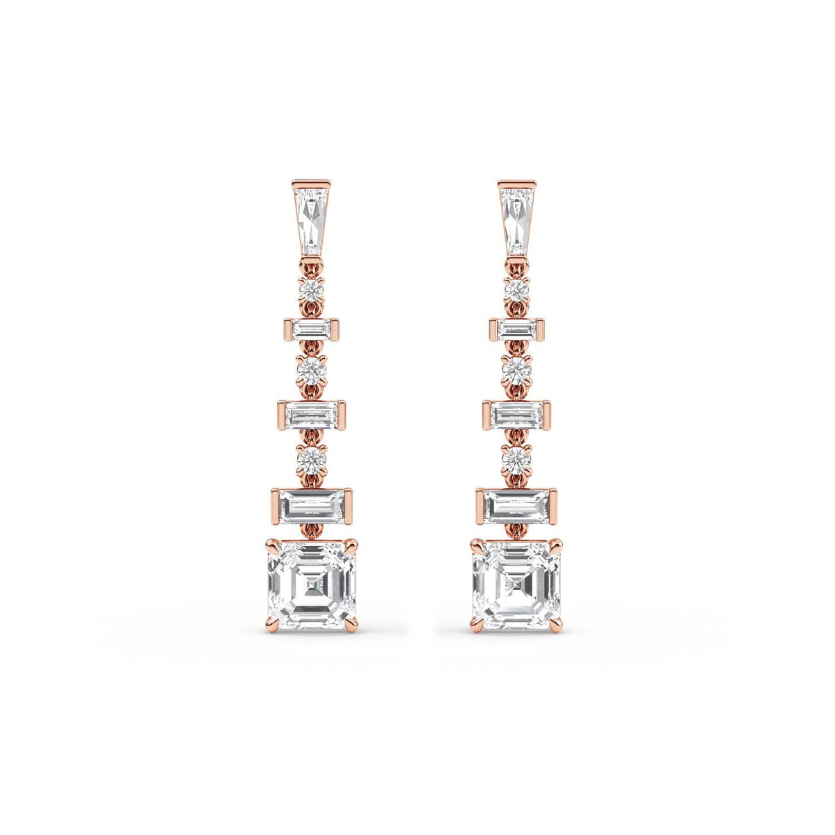 Alba Rose earrings