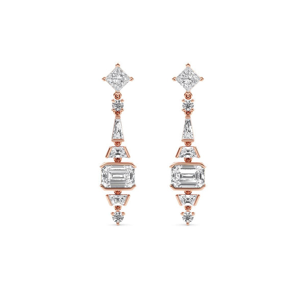 Laila Celeste - High Jewellery Lab Grown Diamond Earrings