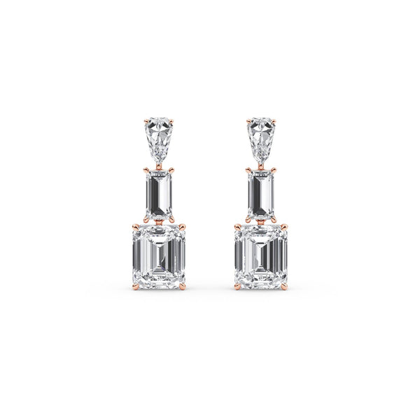Beatrice Mae - Fancy Shape Lab Grown Diamond Earrings