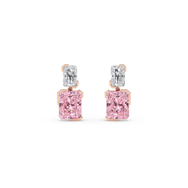 Camille Dawn - Fancy Shape Lab Grown Diamond Earrings