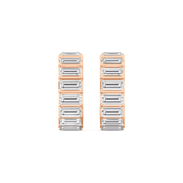 Laila Pearl - Fashion Lab Grown Diamond Earrings