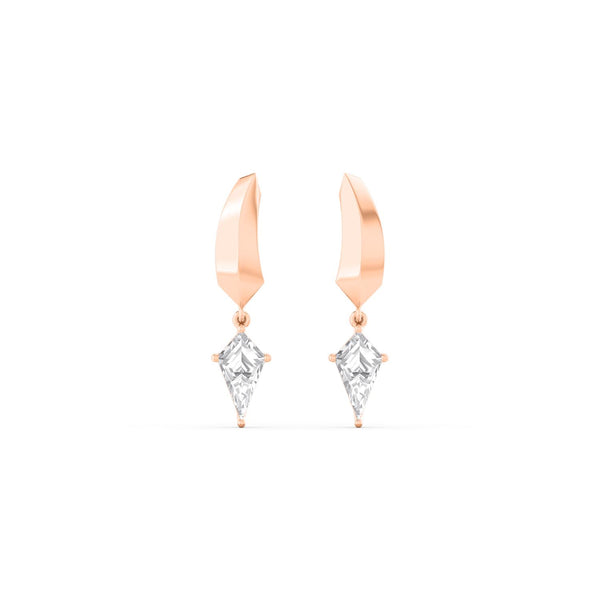 Celine Belle - Fancy Shape Lab Grown Diamond Earrings
