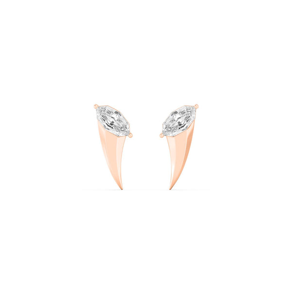Theodora - Solitaire Lab Grown Diamond Earrings
