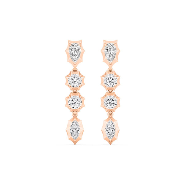 Lara Dawn - Fashion Lab Grown Diamond Earrings