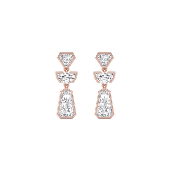 Esme Pearl - Fashion Lab Grown Diamond Earrings
