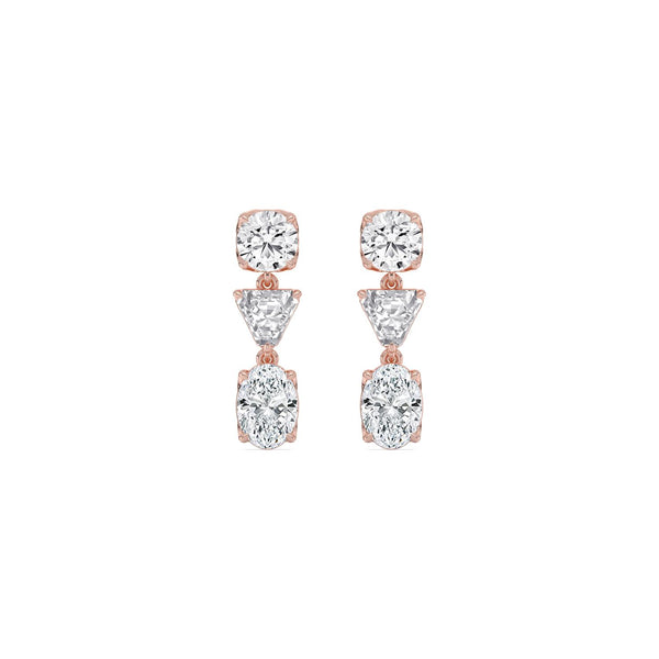 Eva Belle - Fashion Lab Grown Diamond Earrings