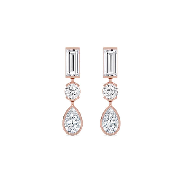 Eva Celeste - Fashion Lab Grown Diamond Earrings