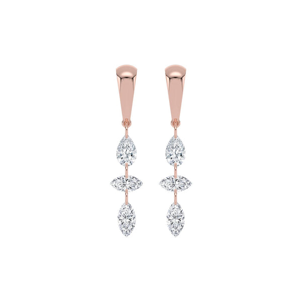 Clara Lune - Fashion Lab Grown Diamond Earrings