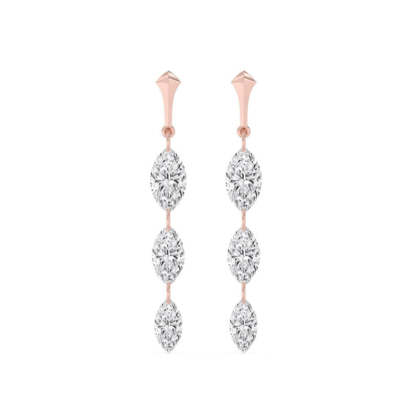Clara Pearl - Fashion Lab Grown Diamond Earrings