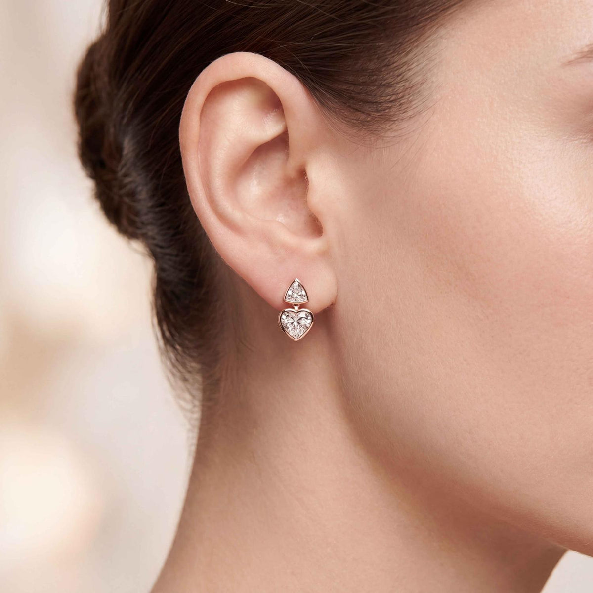 Iris Lune earrings