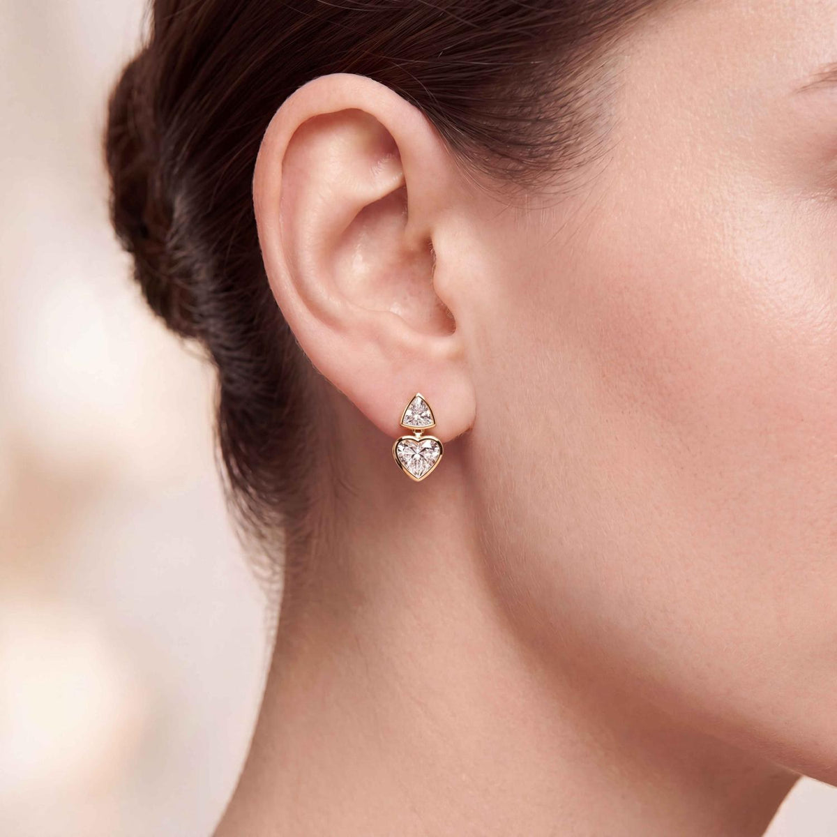 Iris Lune earrings