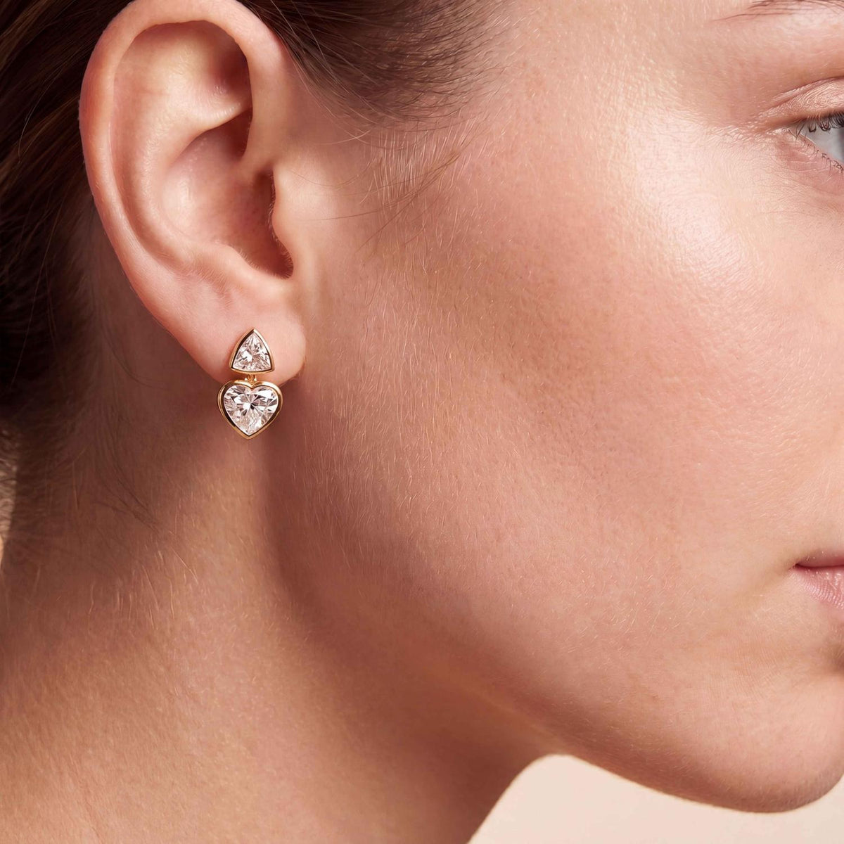 Iris Lune earrings