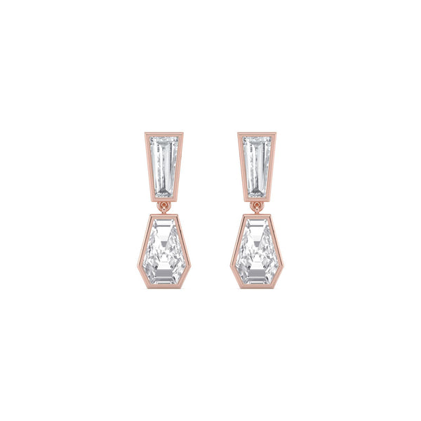 Iris Mae - Fancy Shape Lab Grown Diamond Earrings