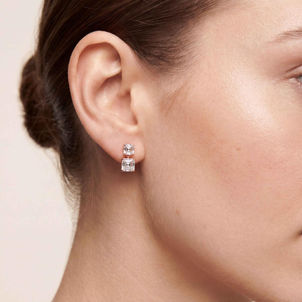Iris Rose earrings