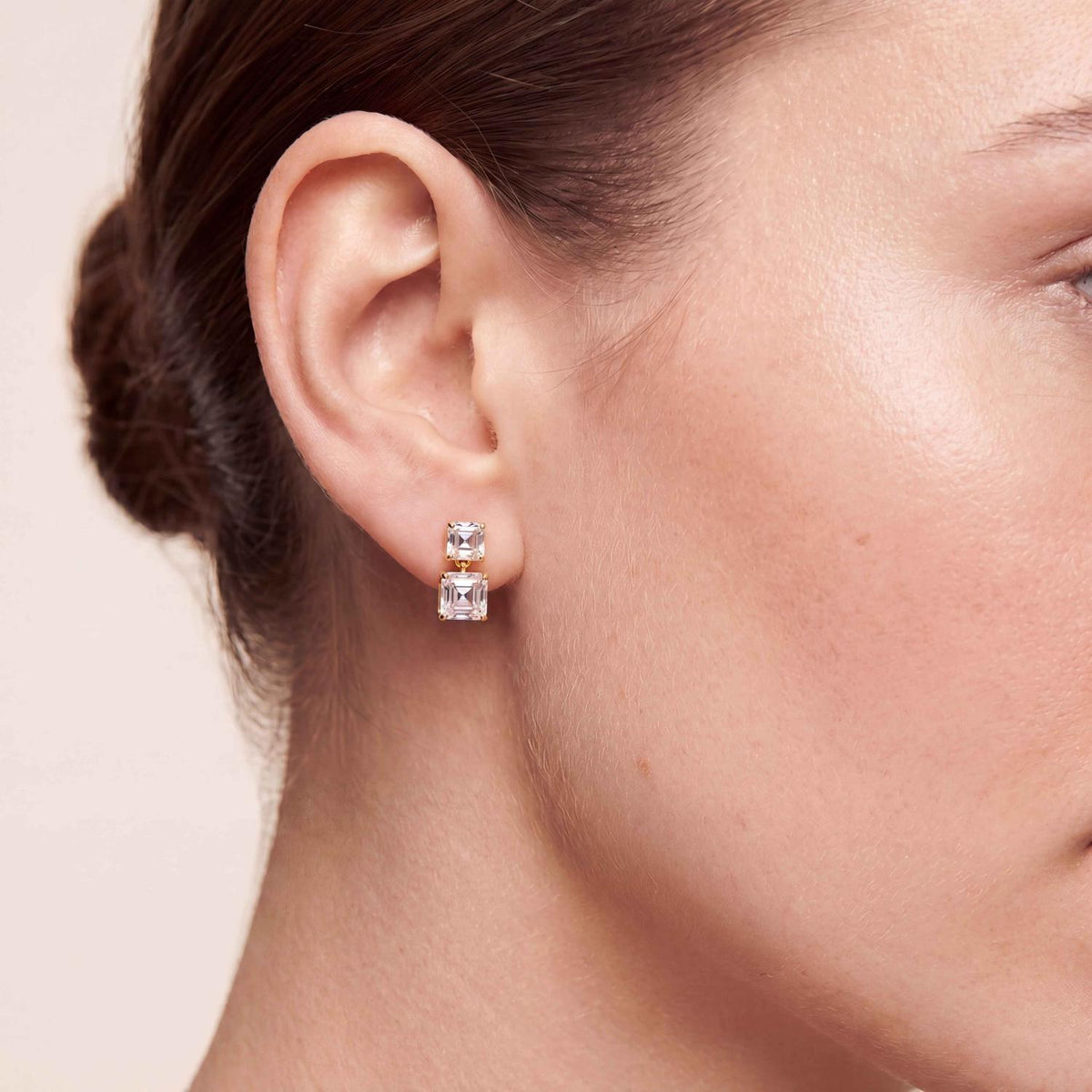 Iris Rose earrings