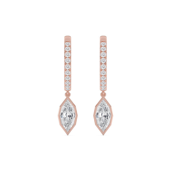Lia Dawn - Fashion Lab Grown Diamond Earrings