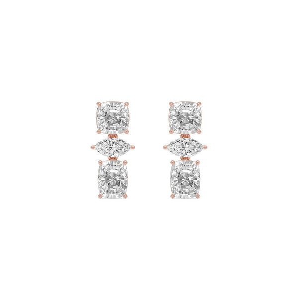 Ivy Belle - Fancy Shape Lab Grown Diamond Earrings