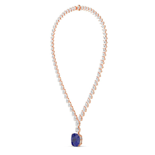 celestine pearl necklace