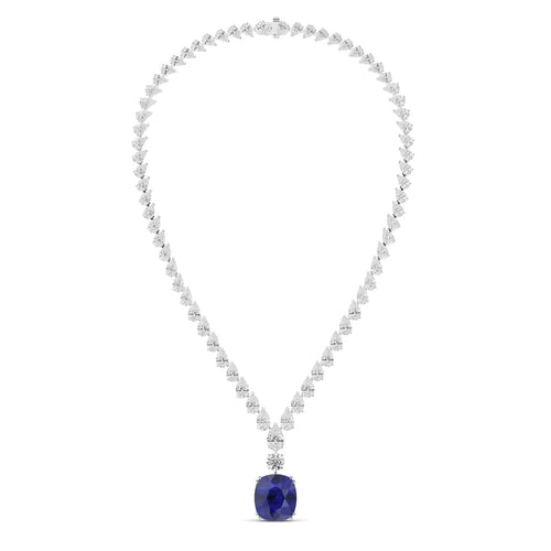 celestine pearl necklace