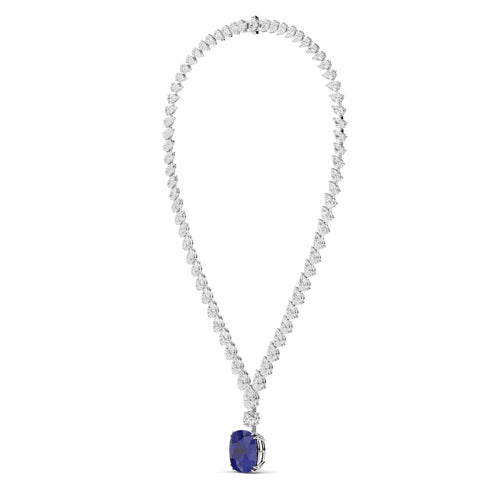 celestine pearl necklace