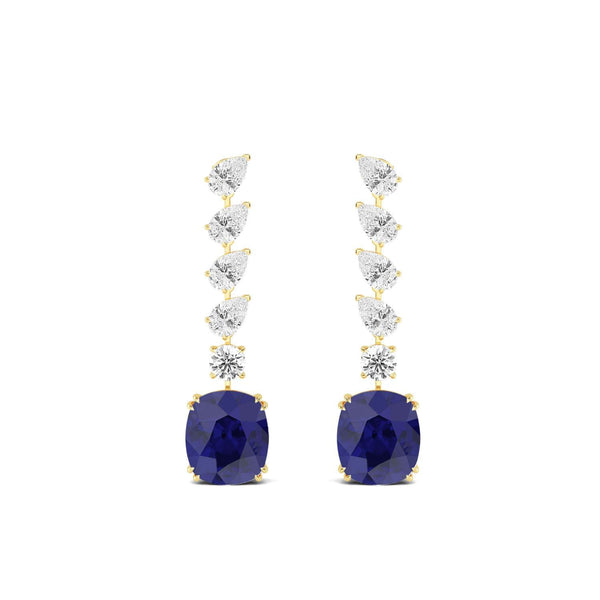 Celestine Rose - Drop Lab Grown Diamond Necklace